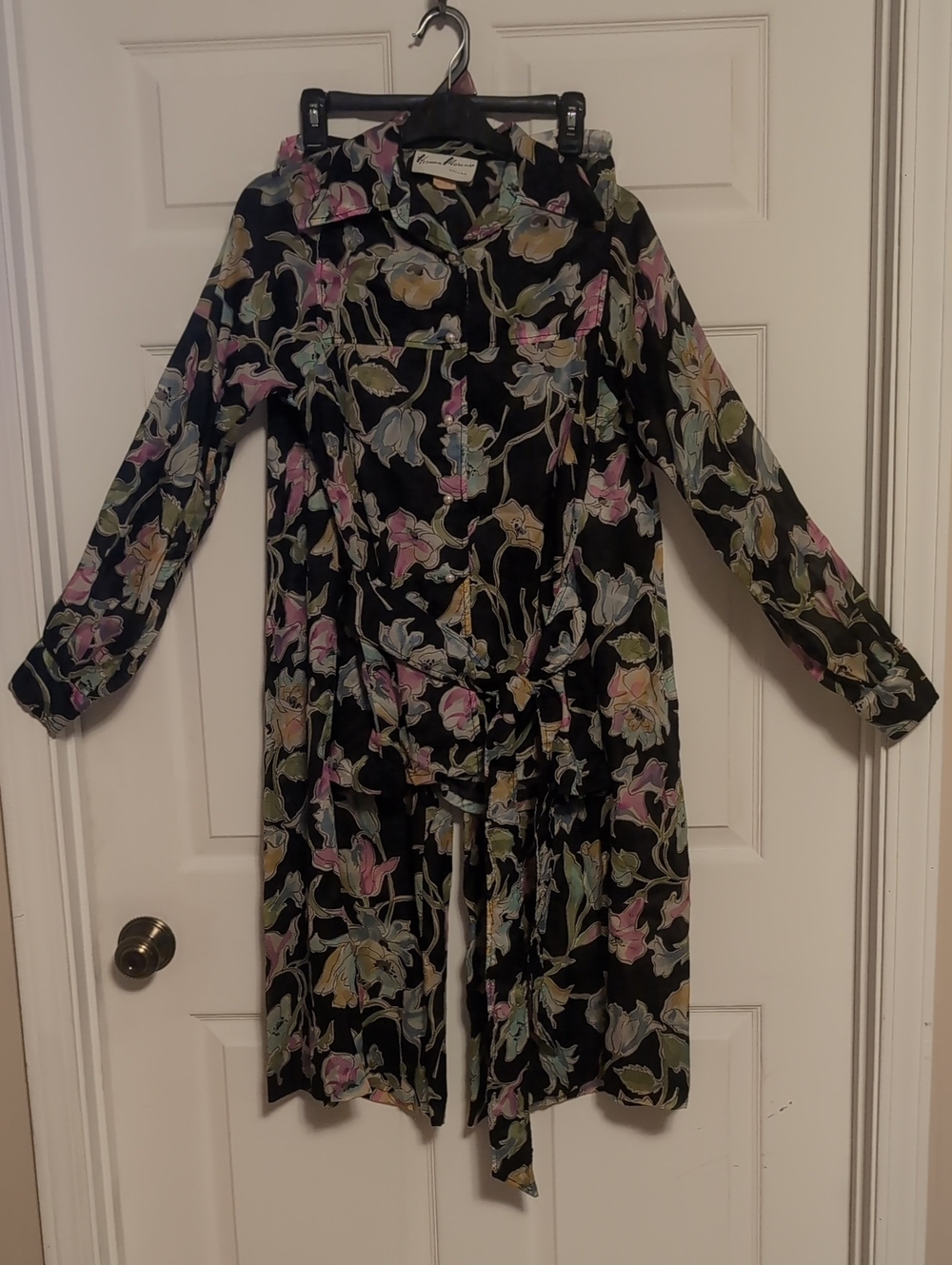 Vintage Herman Marcus Floral Outfit